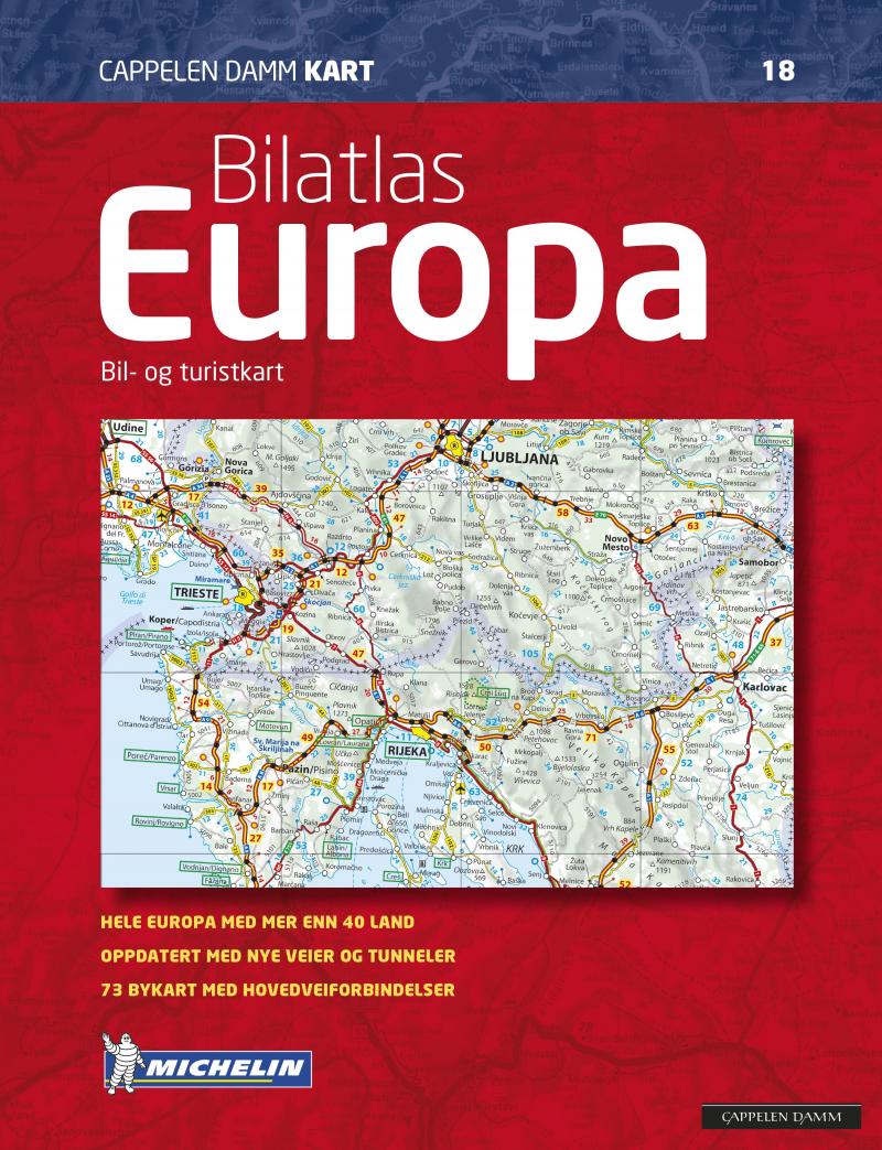 Europa bilatlas (CK 18) 2023