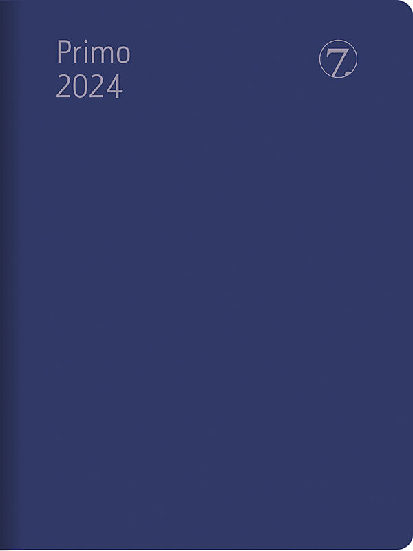 Kalender 2024 7.Sans Primo plast blå