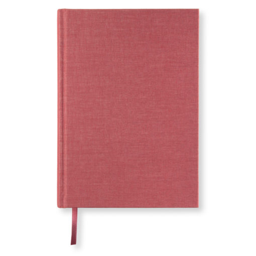 Notatbok Paperstyle A5 256 s. Linjert Red Twist