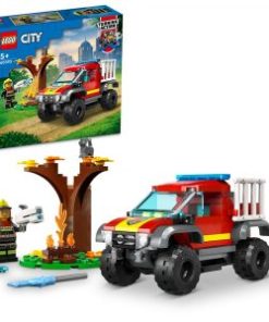 LEGO brannvesenets firehjulstrekker
