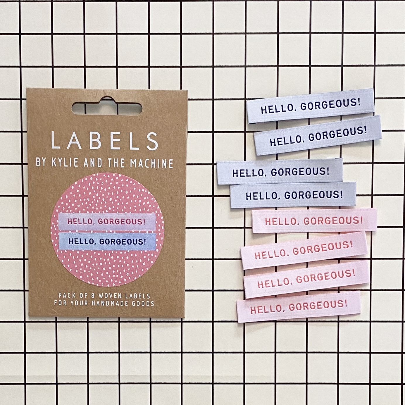Label - Hello gorgeous