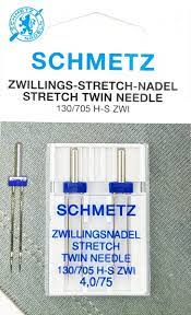 Schmetz - Tvilling Stretch 4,0/75