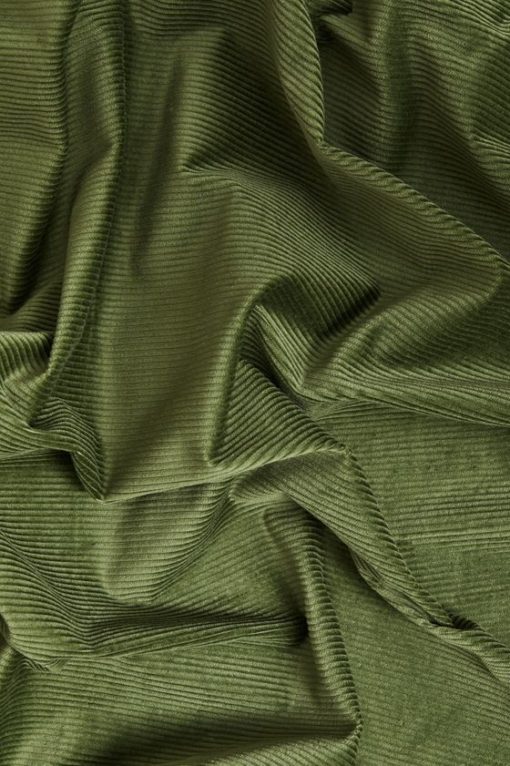 Mind the Maker - Organic Kora Corduroy - Khaki Green