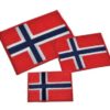 Norsk flagg 9x6cm