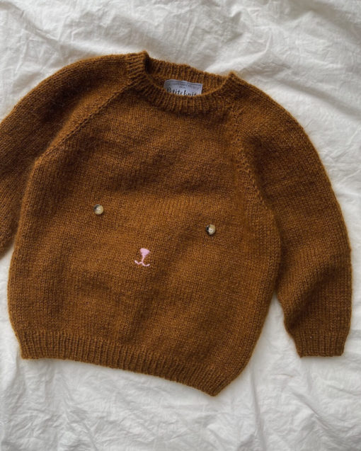 PetiteKnit - Bamsesweater - papir