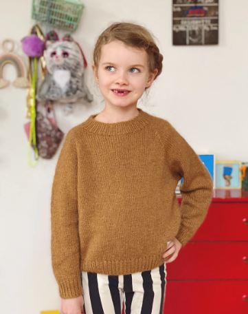 PetiteKnit - Ingen Dikkedarer Sweater Junior - papir