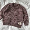 PetiteKnit - Melange Sweater Junior - papir
