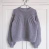 PetiteKnit - Sunday Sweater - Mohair Edition - papir