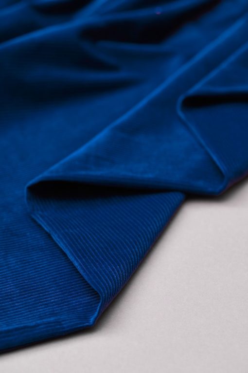 Mind the Maker - Organic Kora Corduroy - Cobalt Blue