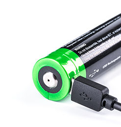 Batteri 18650 3,6V-3400mAh,Li-ion Oppladb, NEXTORCH