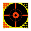 6stk. 8" Shoot.N.C Crosshair Bull`s-eye Targets, Birchwood Casey