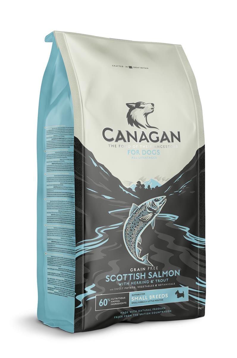 2kg Small Breed Scottish Salmon for Dogs, Canagan
