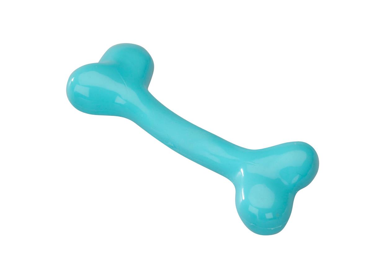 17,75cm Gummibein m/Mint Hundeleke