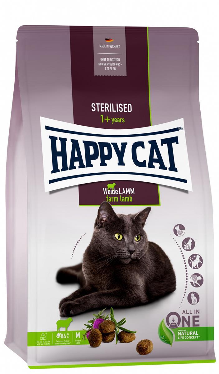 10kg Adult Lam Sterilisert, Happy Cat