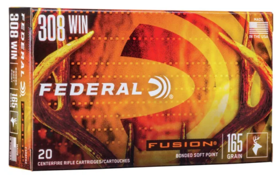 Federal Fusion 308 Win 165 SP