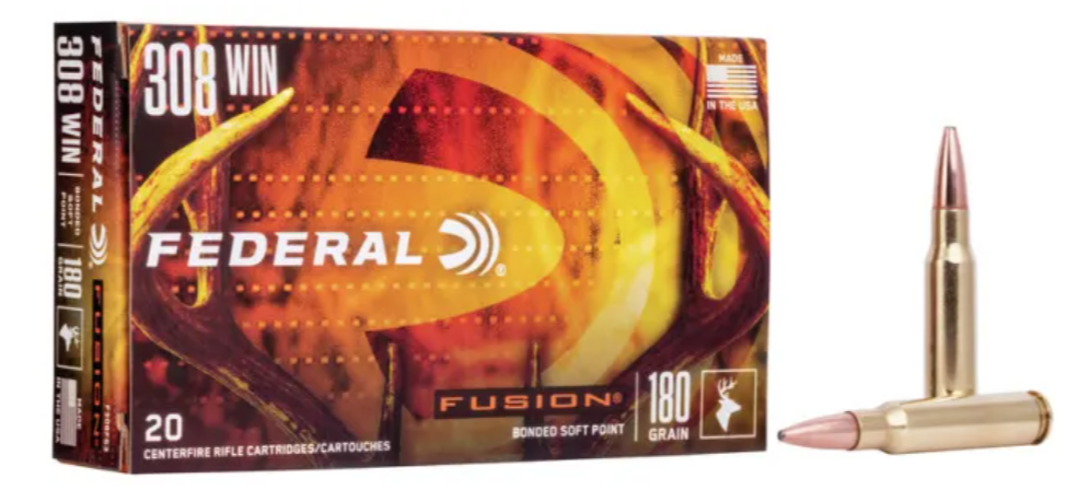 Federal Fusion 308 Win 180 SP