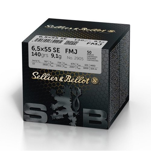 Sellier & Bellot 6,5x55 140 FMJ