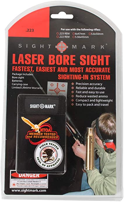 .223, 5,56x45 Laser boresight, sightmark