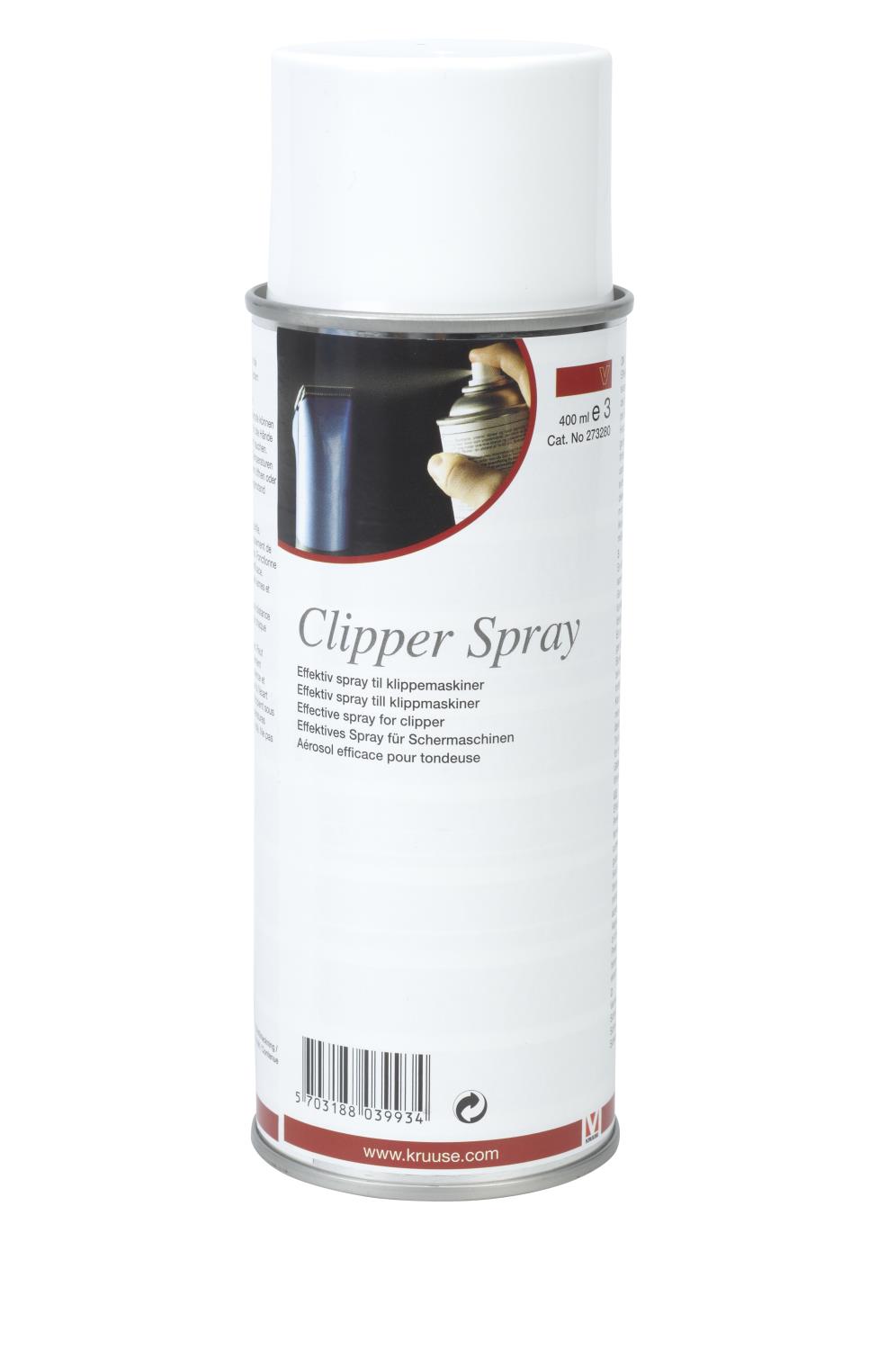 400ml Clipper Spray, KRUUSE