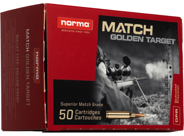 Norma Golden Target 308 Win 150gr / 9,7gPatroner (50stk i pakken)