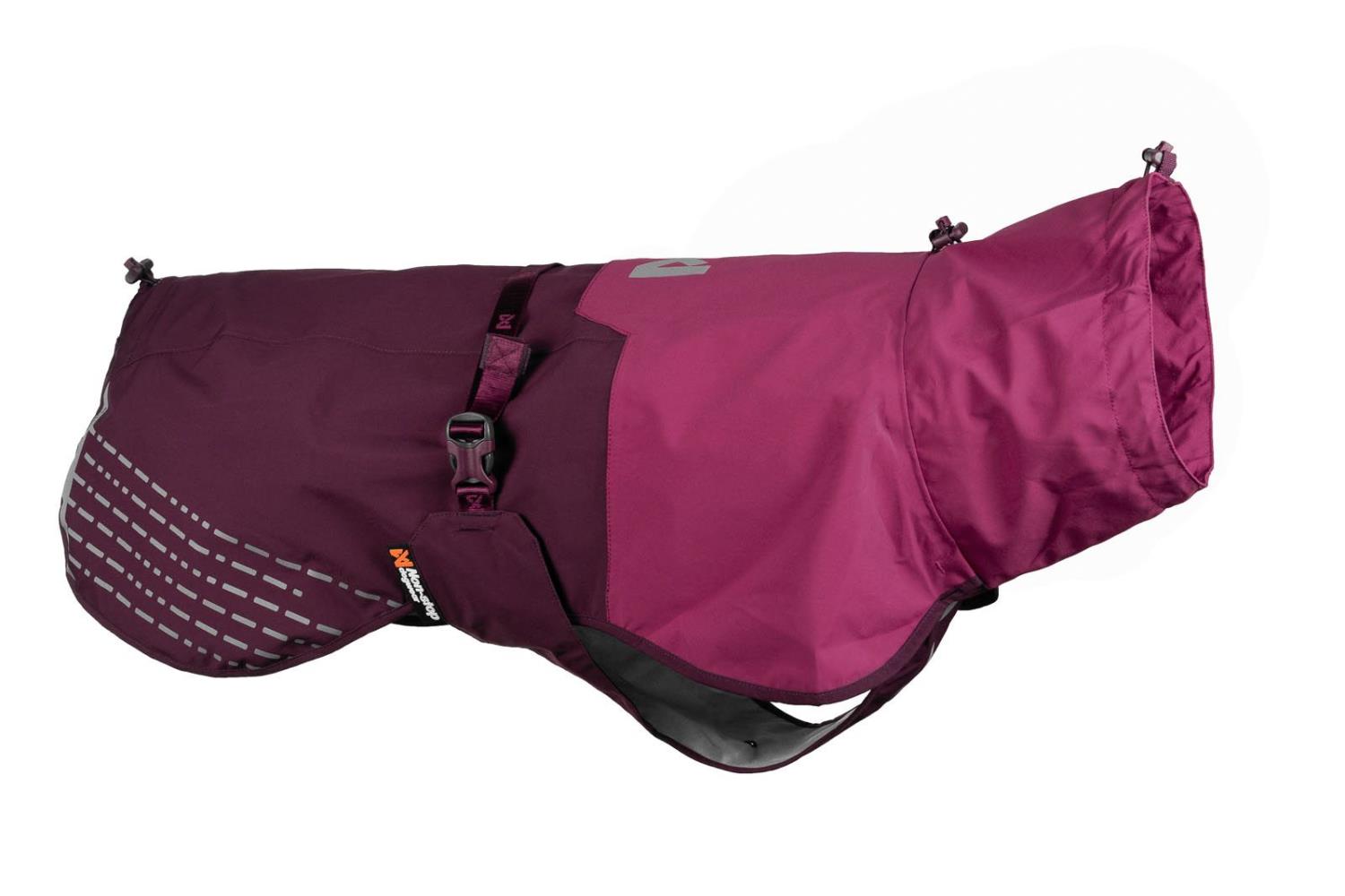 Str.80 Fjord raincoat, purple, Non-stop