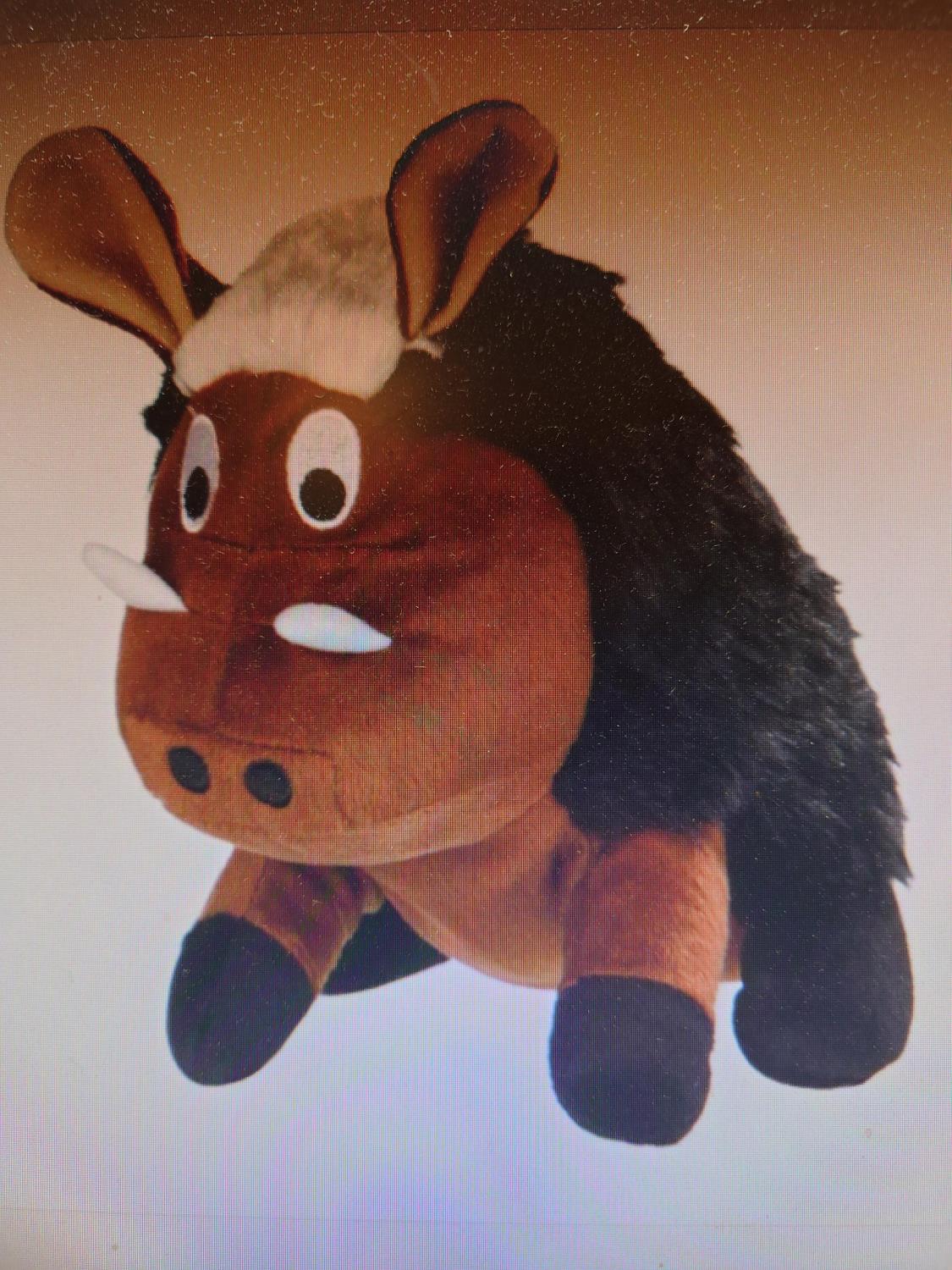 Hundeleke 25cm Villsvin i Plysj M/Orginal Lyd, Trixie