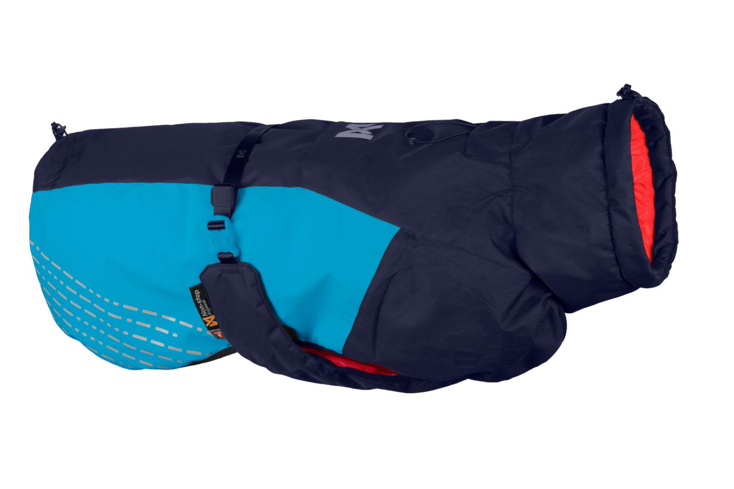 Str.50 Glacier dog jacket 2.0, navy/teal/red/, Non-stop