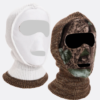 Vendb.Maske,Camo/Hvit,Fleece/Akryl, ROM