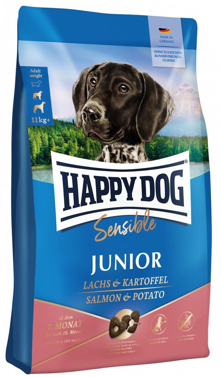 4Kg Junior Laks & Potet Supreme Sensible, Happy Dog