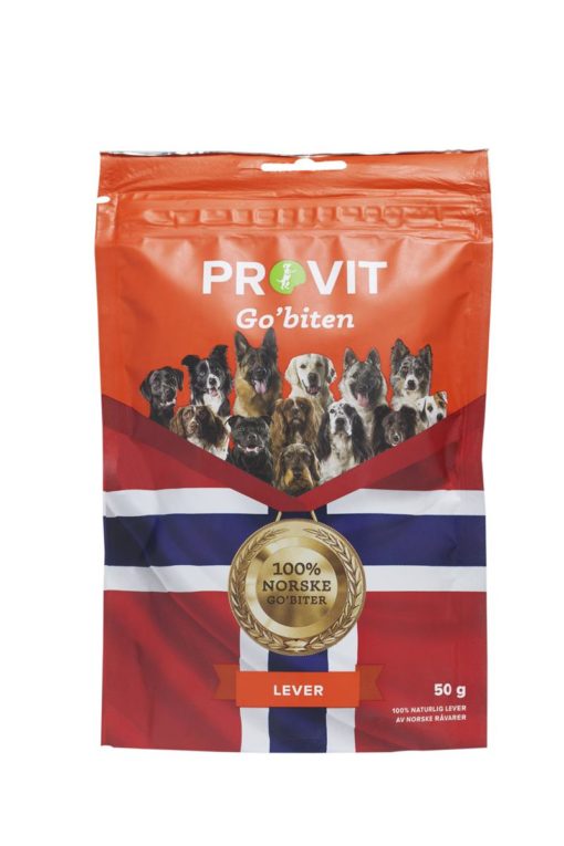 Provit frysetørket Lever 50g, Norsk Dyremat AS