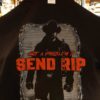 T-Skjorte Send Rip, Svart, Yellowstone