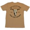 T-Skjorte Cattle Scull Logo, Charcoal, Yellowstone