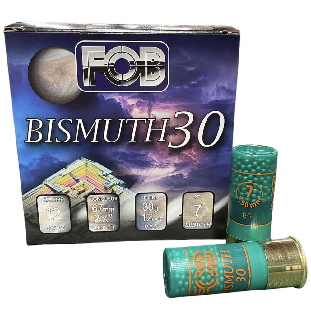 Bismuth 30 12-67 30gram (Antall 25stk pr pakke) Blyfri haglepatron!