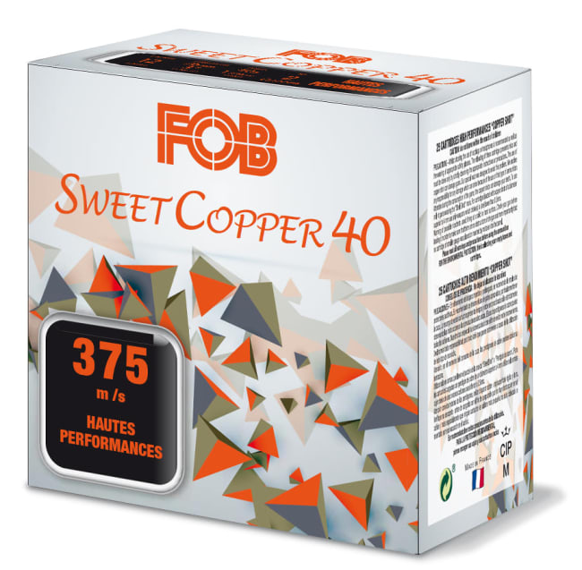 Nobel Sweet Copper 12-76-6 40Gr.(25 Pk.) Blyfri rypepatron!