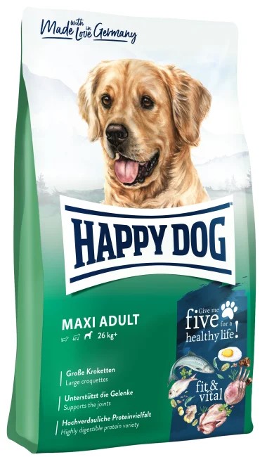 4kg Maxi Adult Fit & Vital , Happy Dog