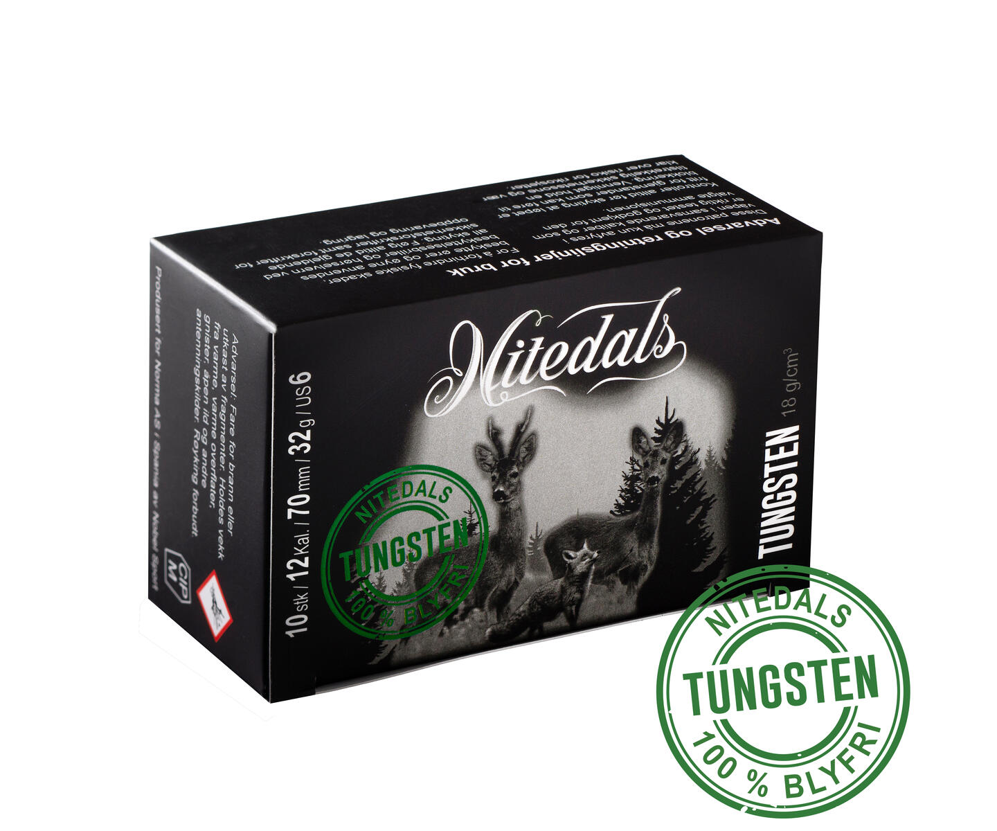 Nitedals Tungsten 12/70 US6 32g