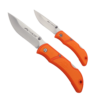 TRAILBLAZE Foldekniv med antislippgrep, 6,4cm bladlengde, Orange, Outdoor Edge