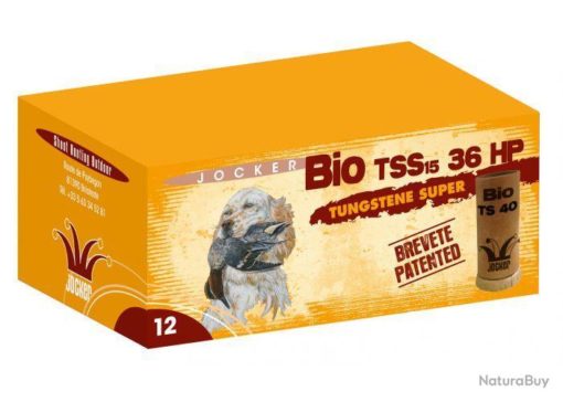 BIO TS 36 Tungsten D15 Cal 12/76 #5 36gram (Blyfrie haglpatroner)