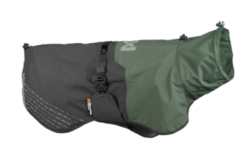 Str.33cm Fjord raincoat, grey/green, Non-Stop