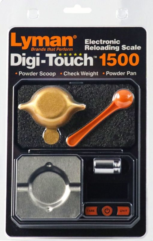 Digi-Touch 1500 Electronisk Ladevekt, Oppladbar, Lyman