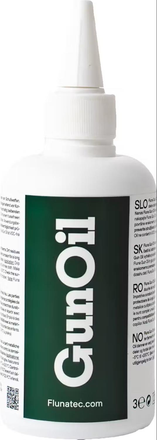 Fluna Tec Gun Oil 200ml Dryppflaske
