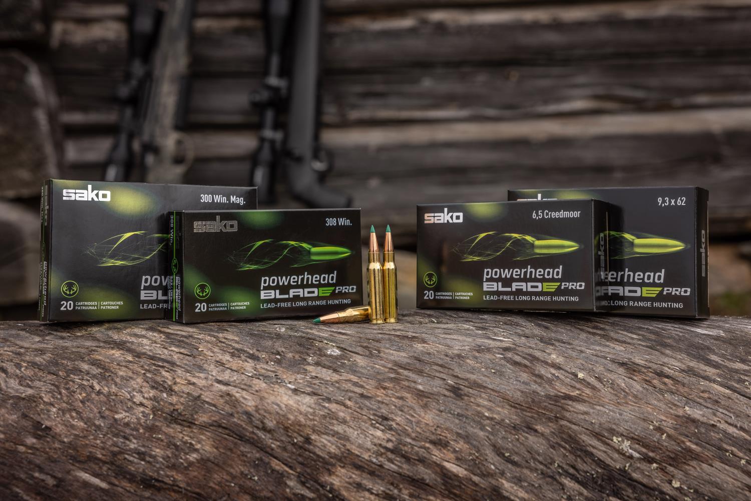 Sako 308 Win Powerhead Blade Pro 120 grain (Blyfri)
