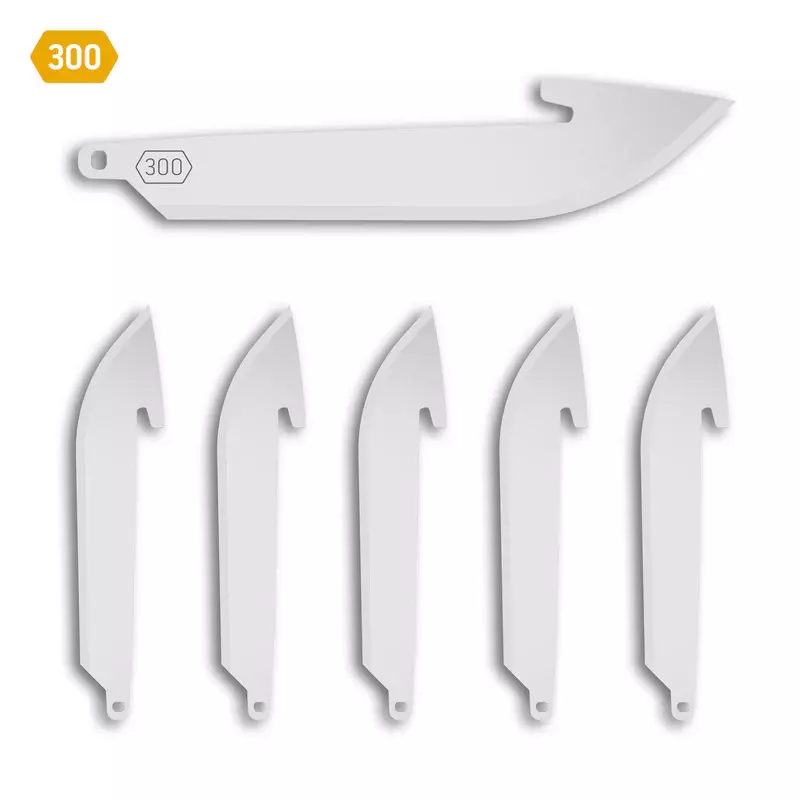 3.0" DROP POINT BLADES, 6-PACK, Outdoor Edge