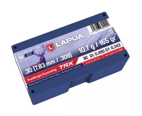 Lapua kule .30 10,7g/165grs TRX