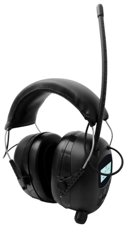 ØREKLOKKE PROFF DAB+1400MAH 8t HØRSELVERN TYPHOON