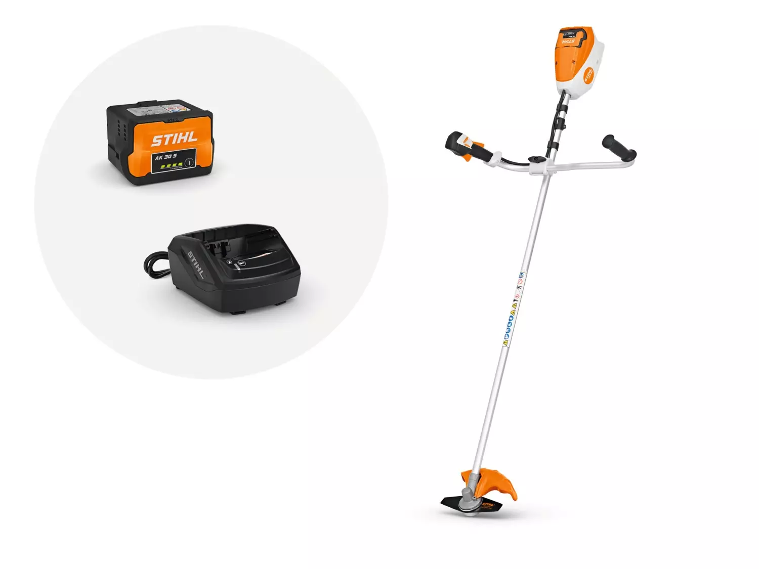 STIHL FSA 80 SETT AK Batteridrevet gresstrimmer