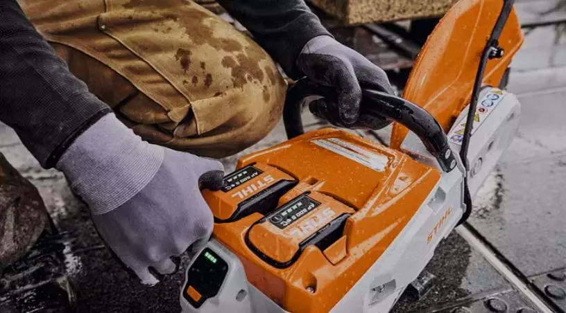 STIHL TSA 500.0-B Batteridrevet Kappemaskin - Enhet AP