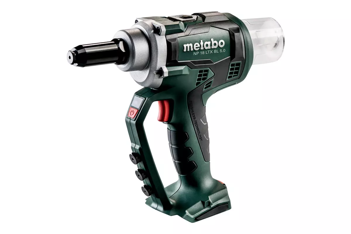 SOLO - NP 18 LTX BL 5.0 BATTERI POPNAGLEPISTOL METABO