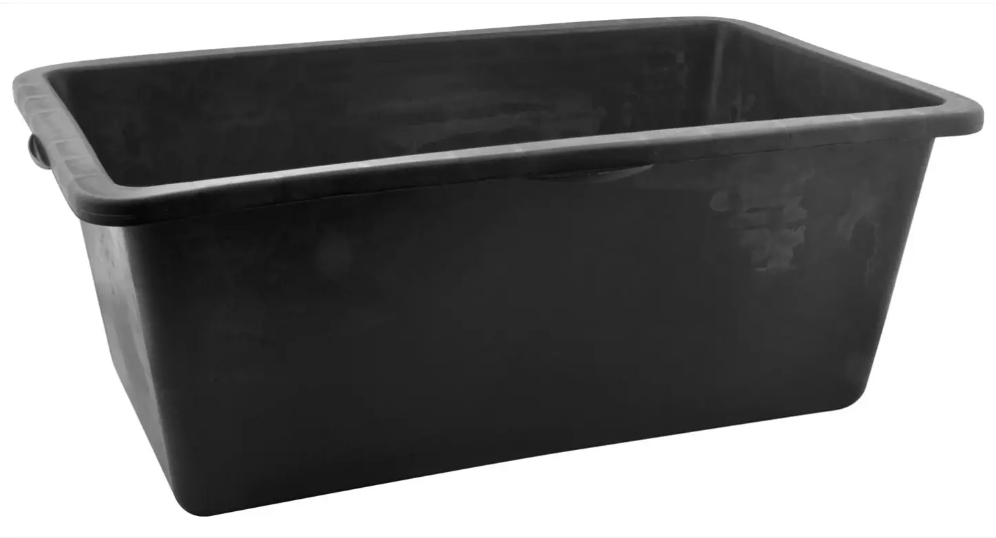 INDUSTRIBALJE 90L FIRKANT SORT