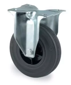 Fast hjul gummi plate Tente Ø100mm